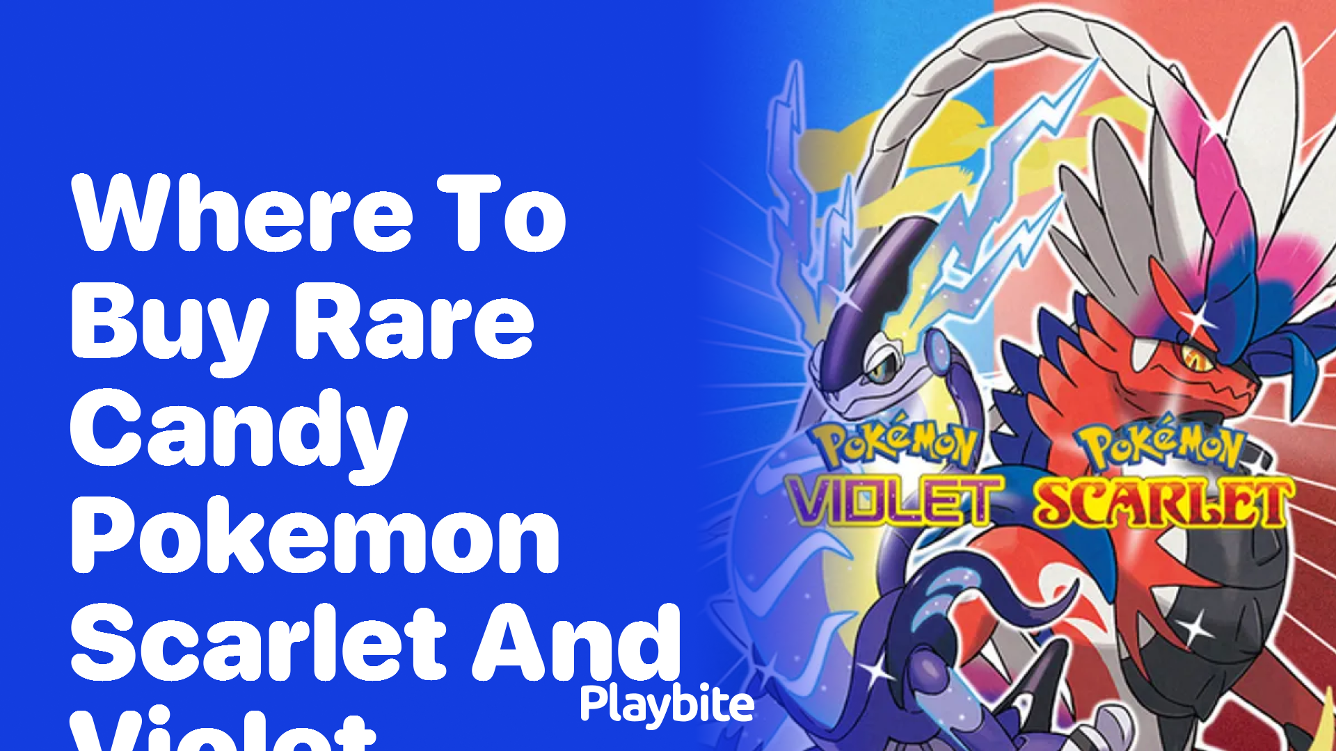 Where to buy Rare Candy in Pokemon Scarlet and Violet