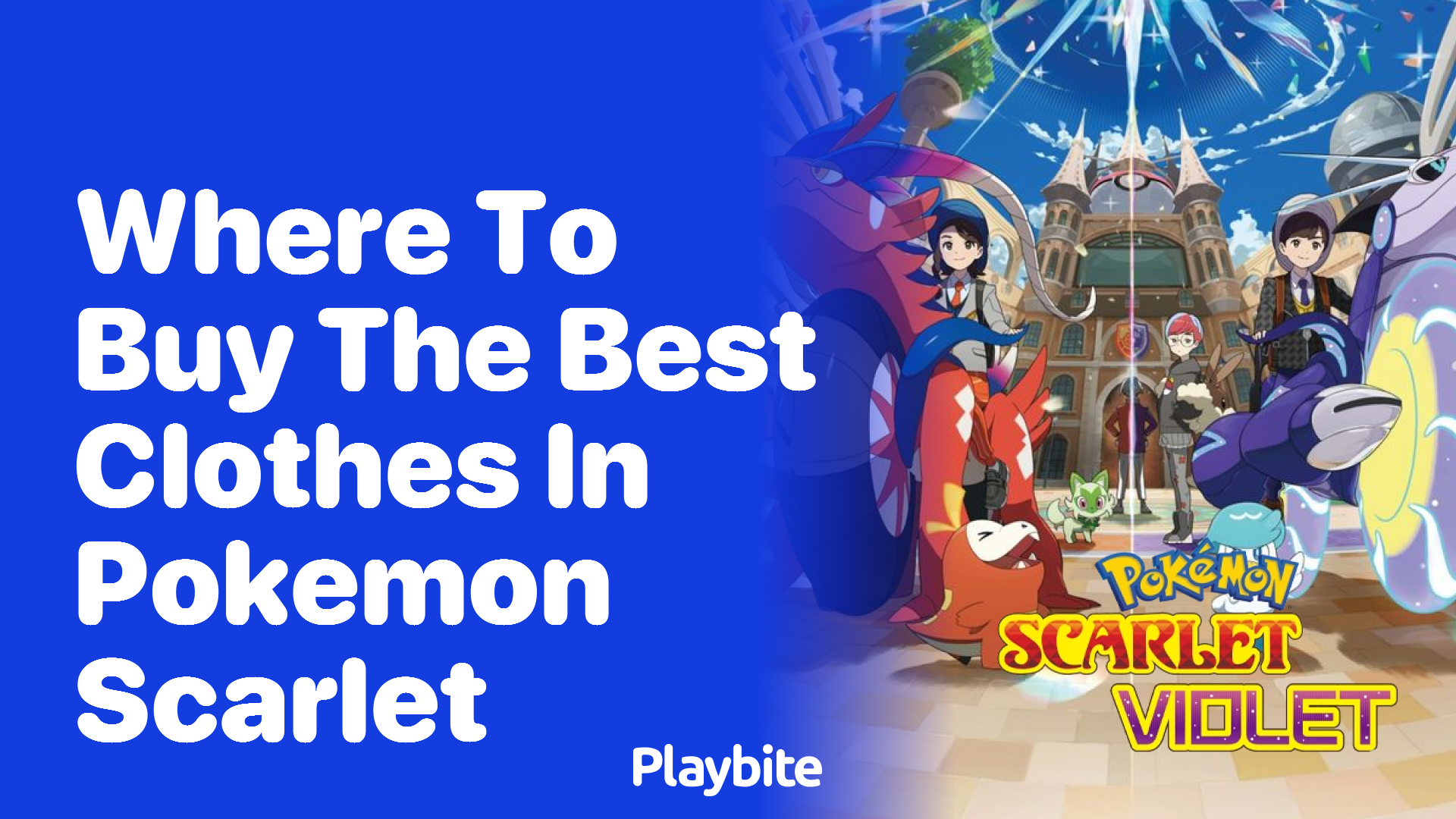 Where to Buy the Best Clothes in Pokemon Scarlet