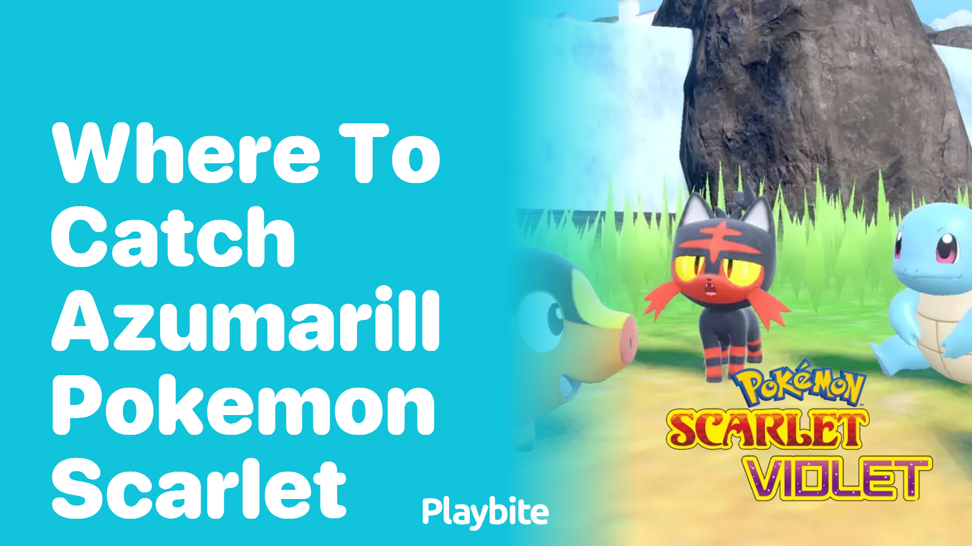 Where to Catch Azumarill in Pokemon Scarlet