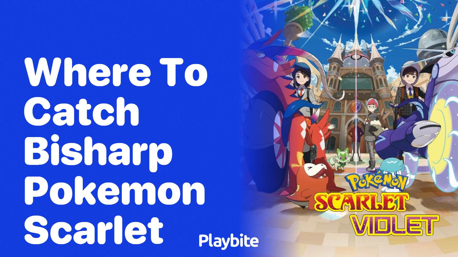 Where to catch Bisharp in Pokemon Scarlet