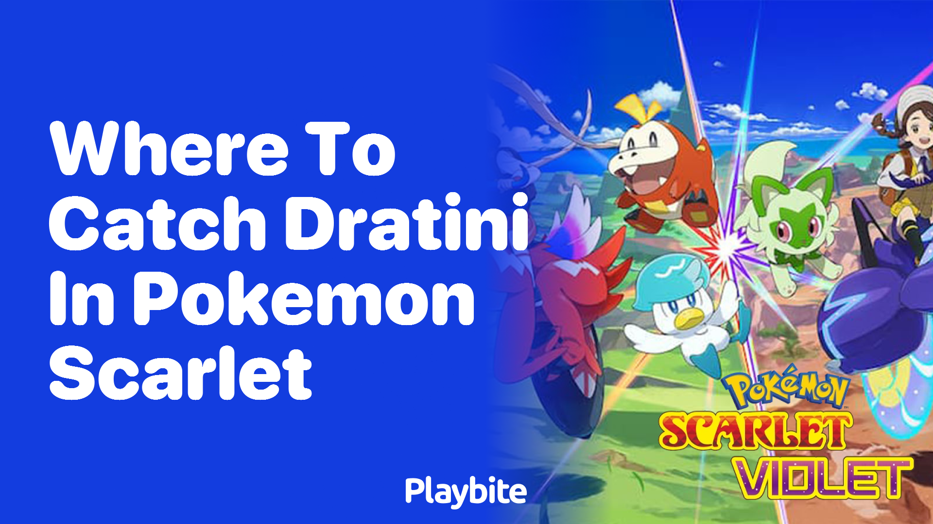 Where to Catch Dratini in Pokemon Scarlet