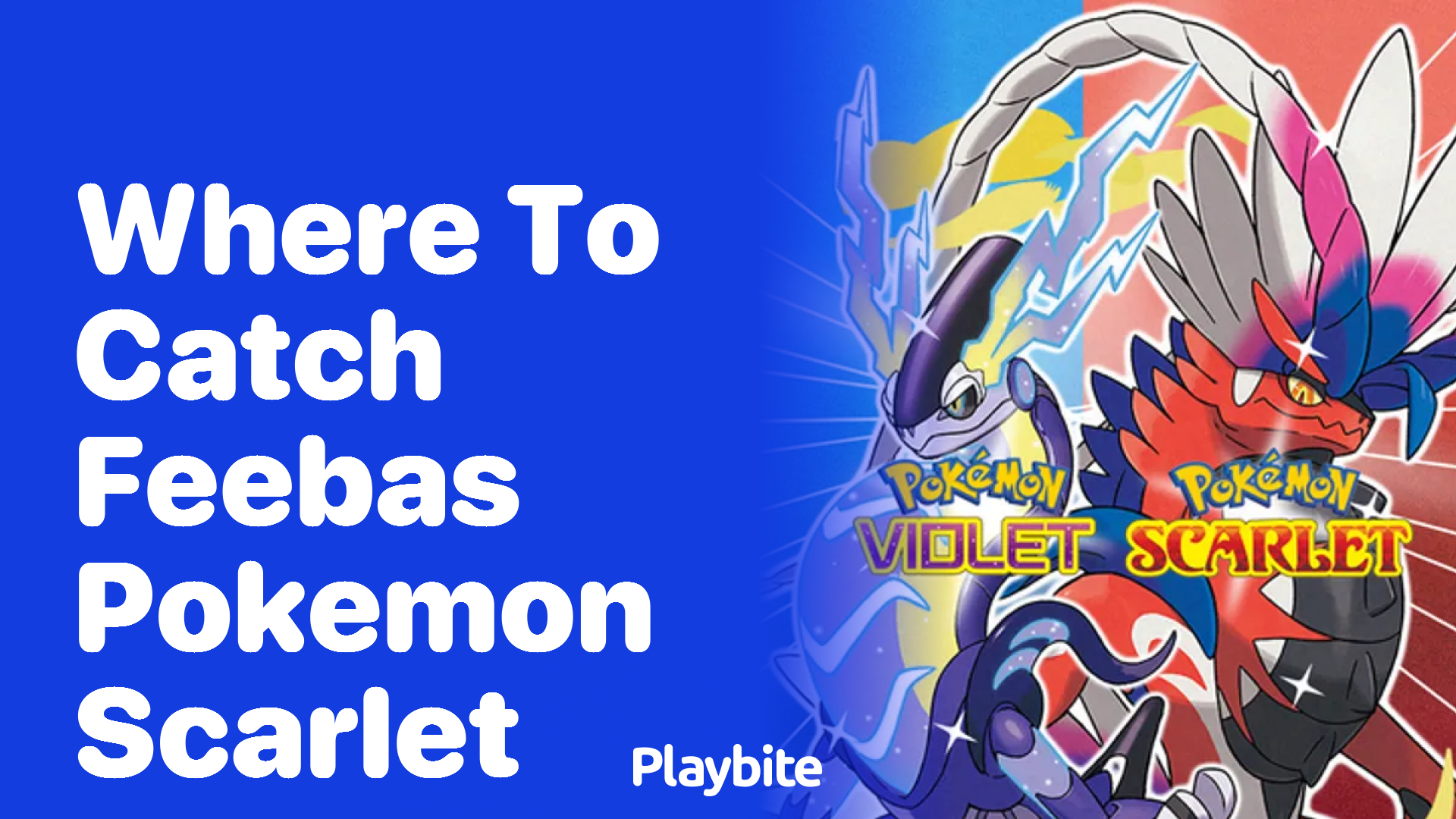 Where to Catch Feebas in Pokemon Scarlet