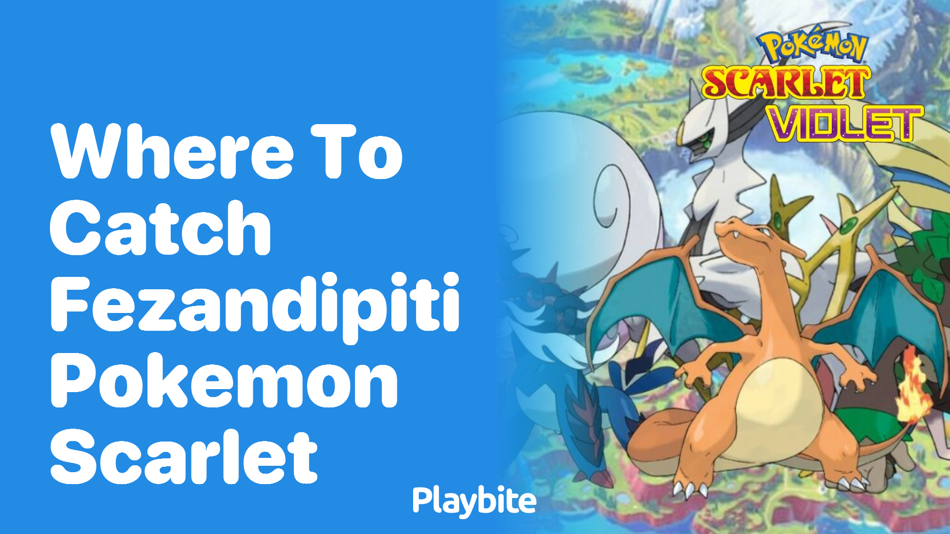 Where to Catch Fezandipiti in Pokemon Scarlet