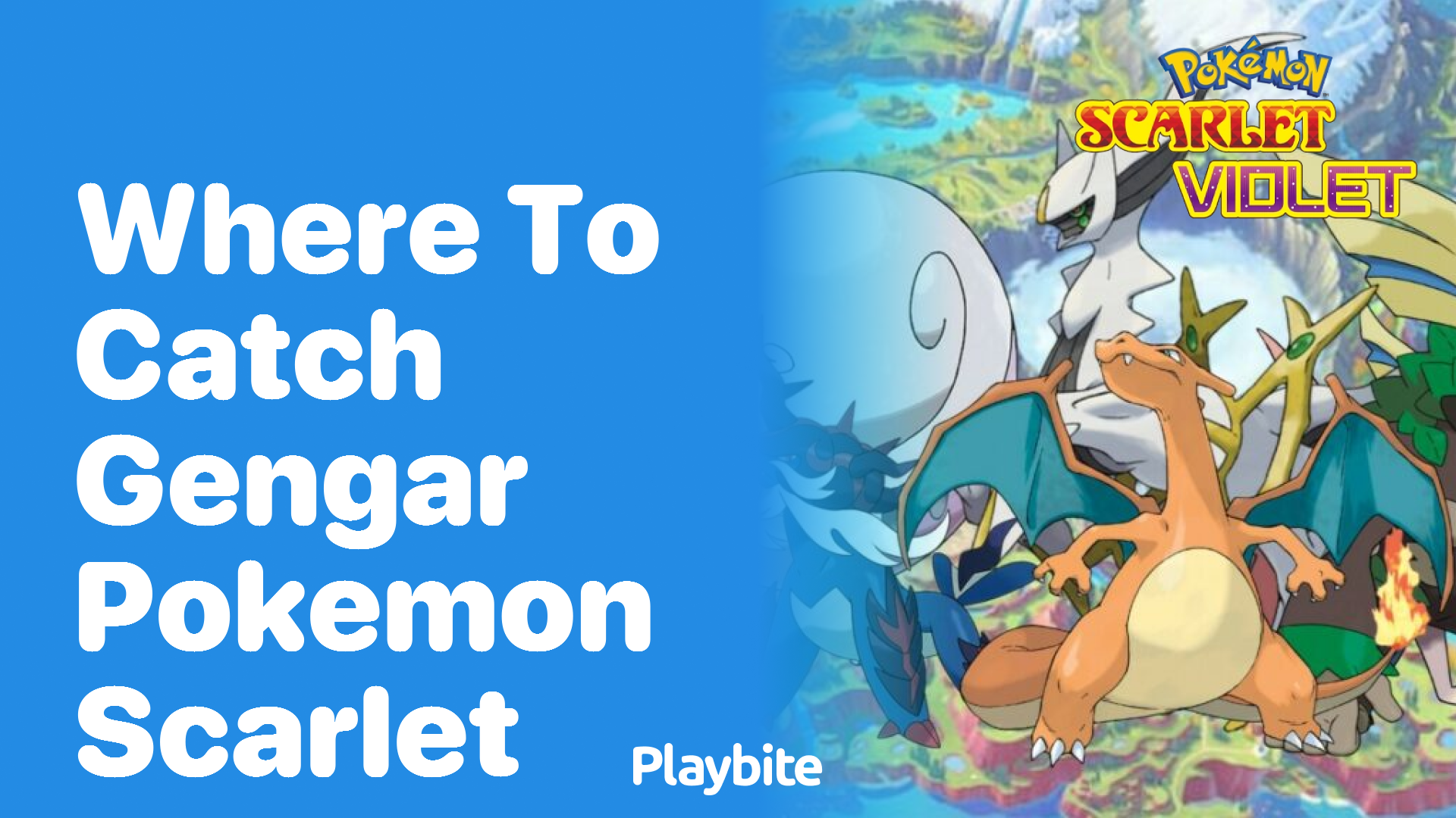 Where to Catch Gengar in Pokemon Scarlet