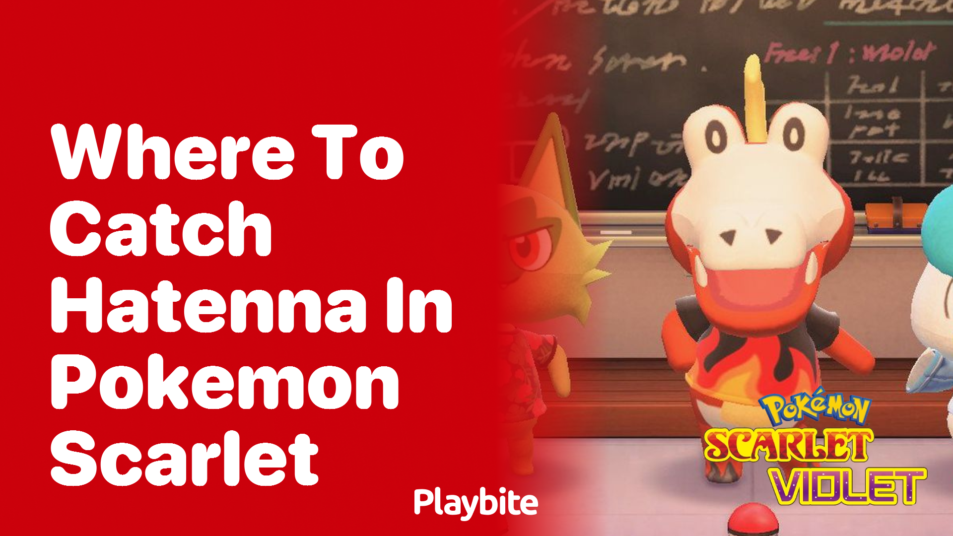 Where to catch Hatenna in Pokémon Scarlet?