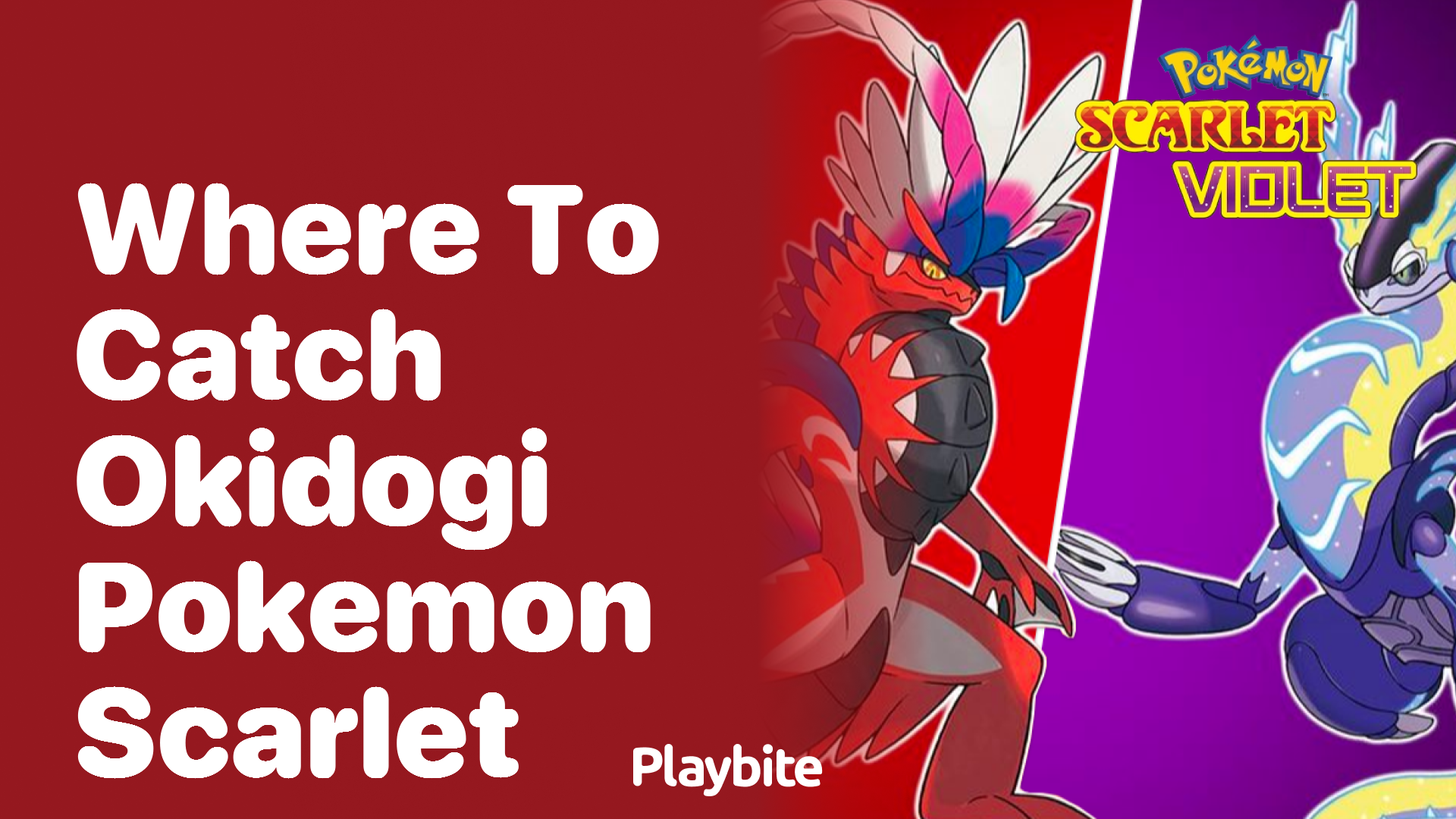 Where to catch Okidogi in Pokemon Scarlet