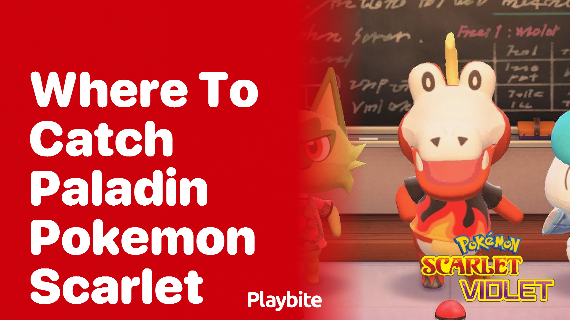 Where to Catch Paladin in Pokemon Scarlet