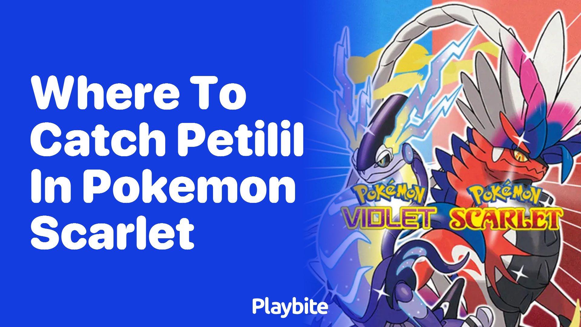 Where to Catch Petilil in Pokemon Scarlet - Playbite