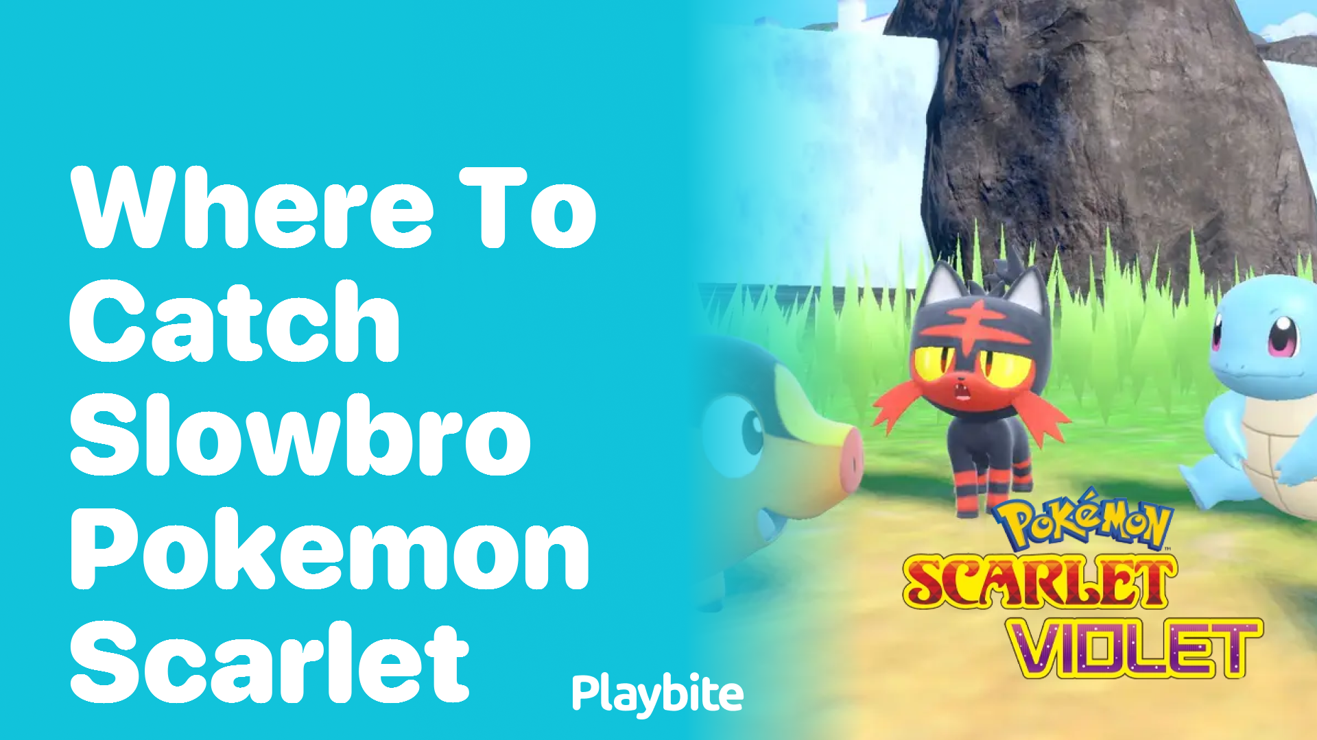 Where to Catch Slowbro in Pokemon Scarlet