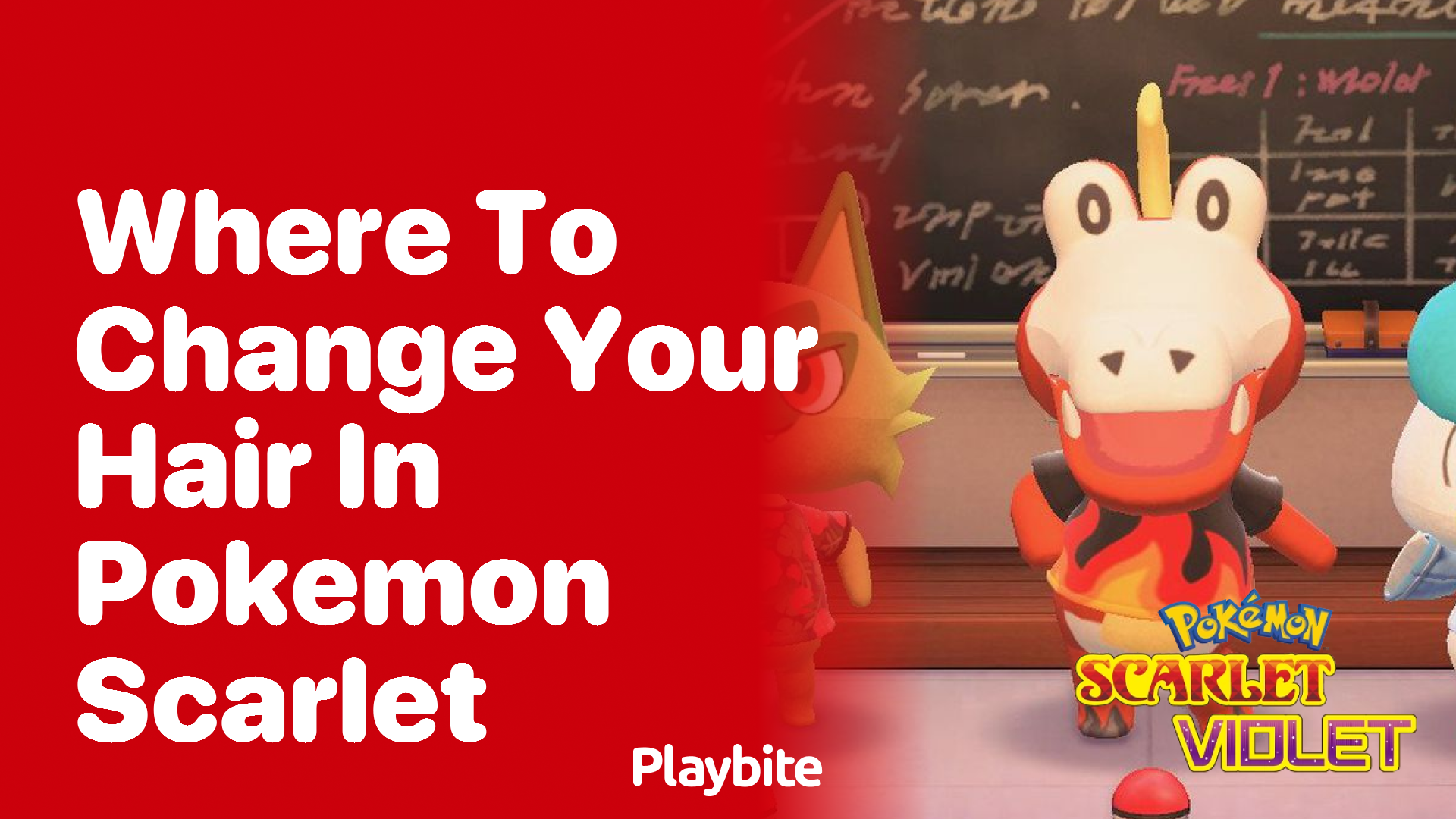 Where to Change Your Hair in Pokémon Scarlet