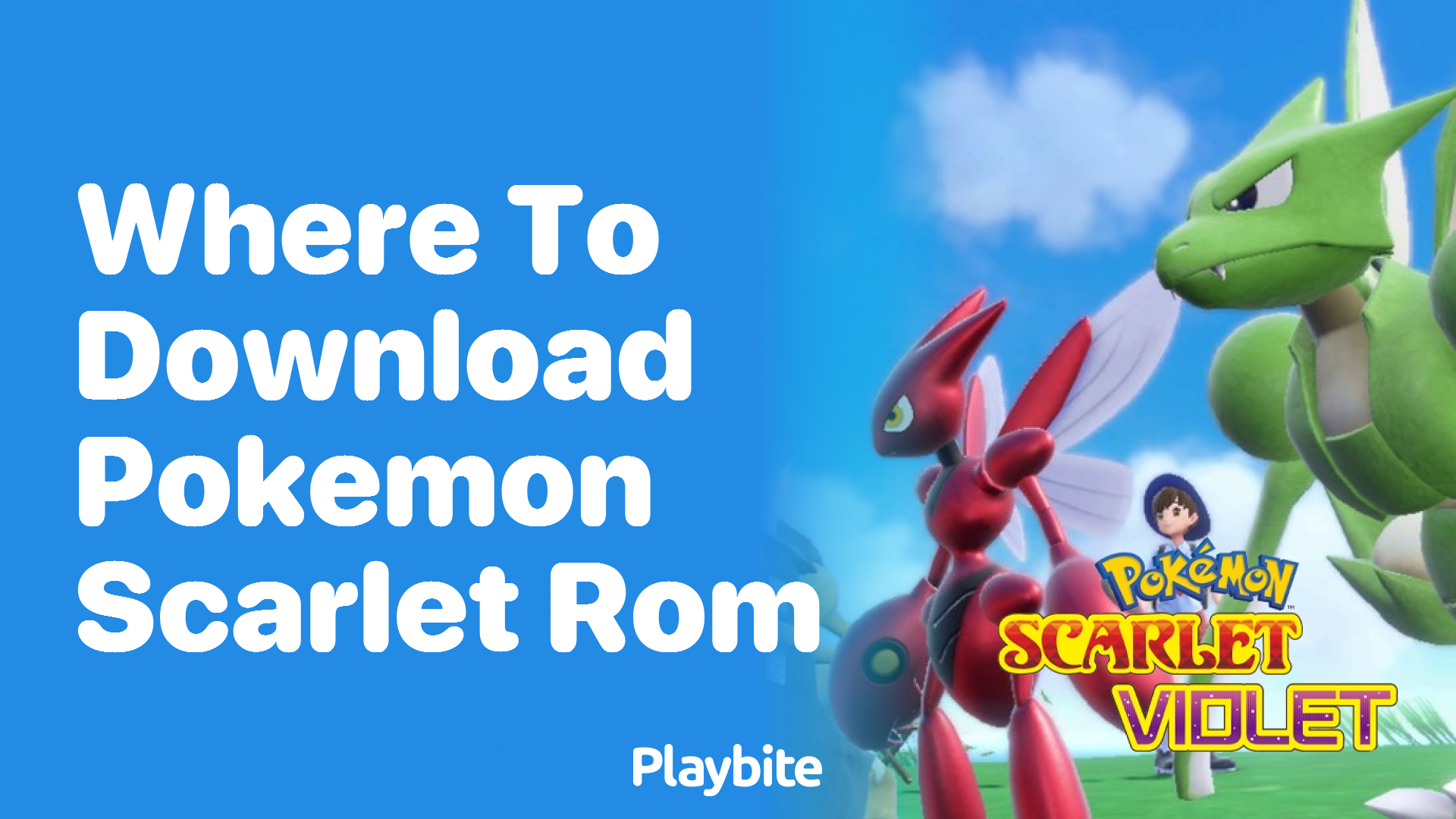 Where to download Pokemon Scarlet ROM? Playbite