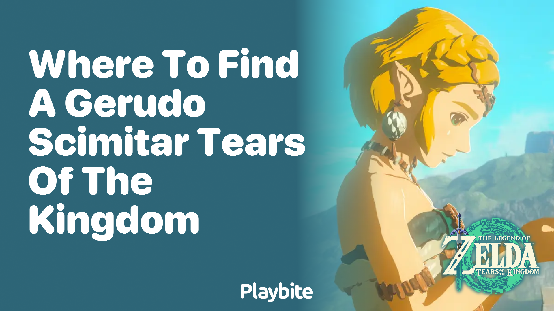 Where to Find a Gerudo Scimitar in Tears of the Kingdom