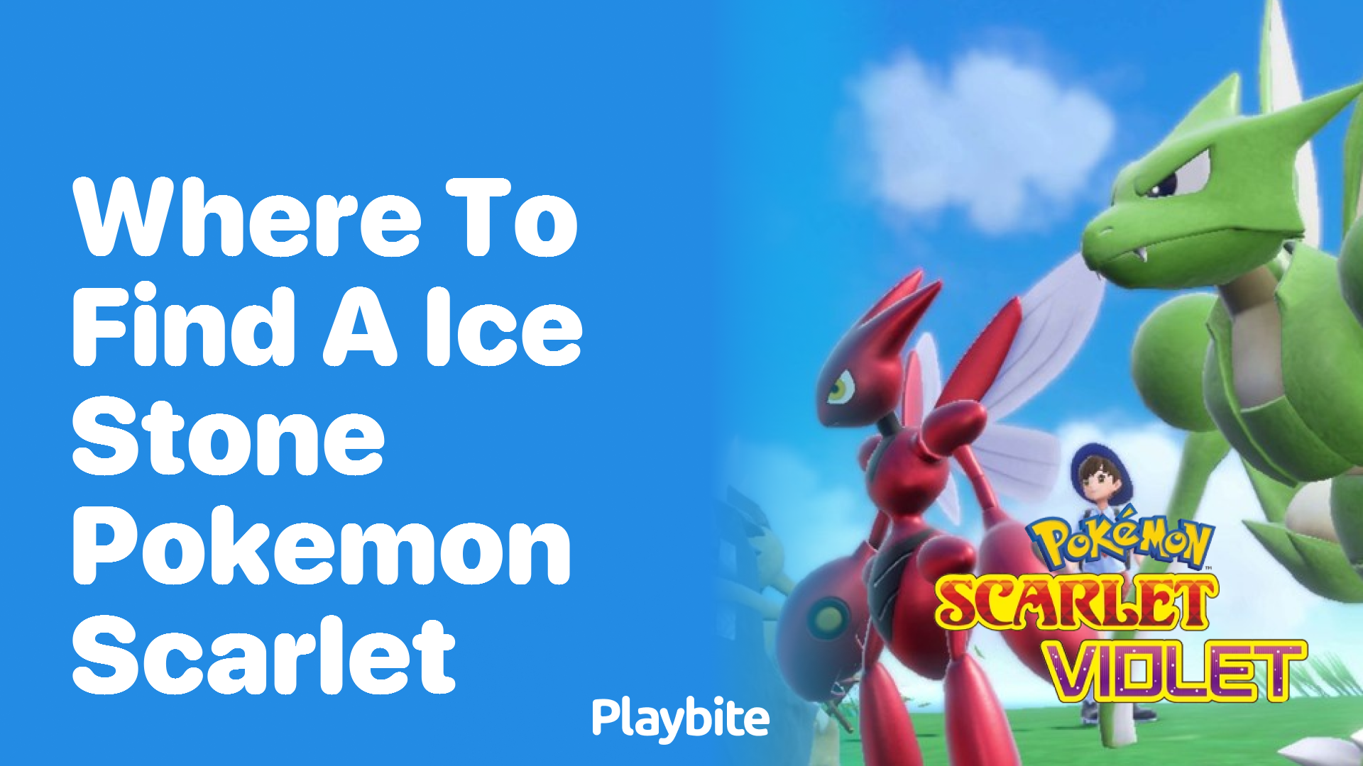 Where to find an Ice Stone in Pokemon Scarlet