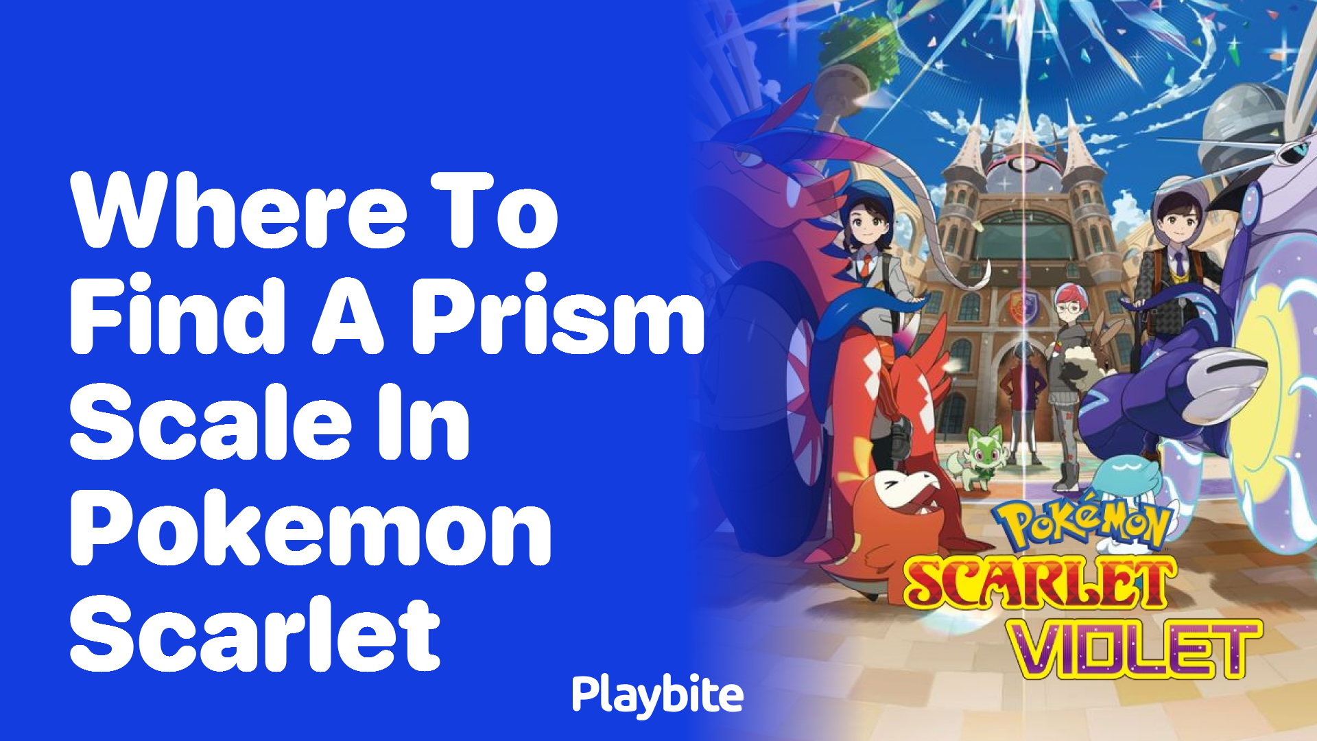 Where to Find a Prism Scale in Pokemon Scarlet