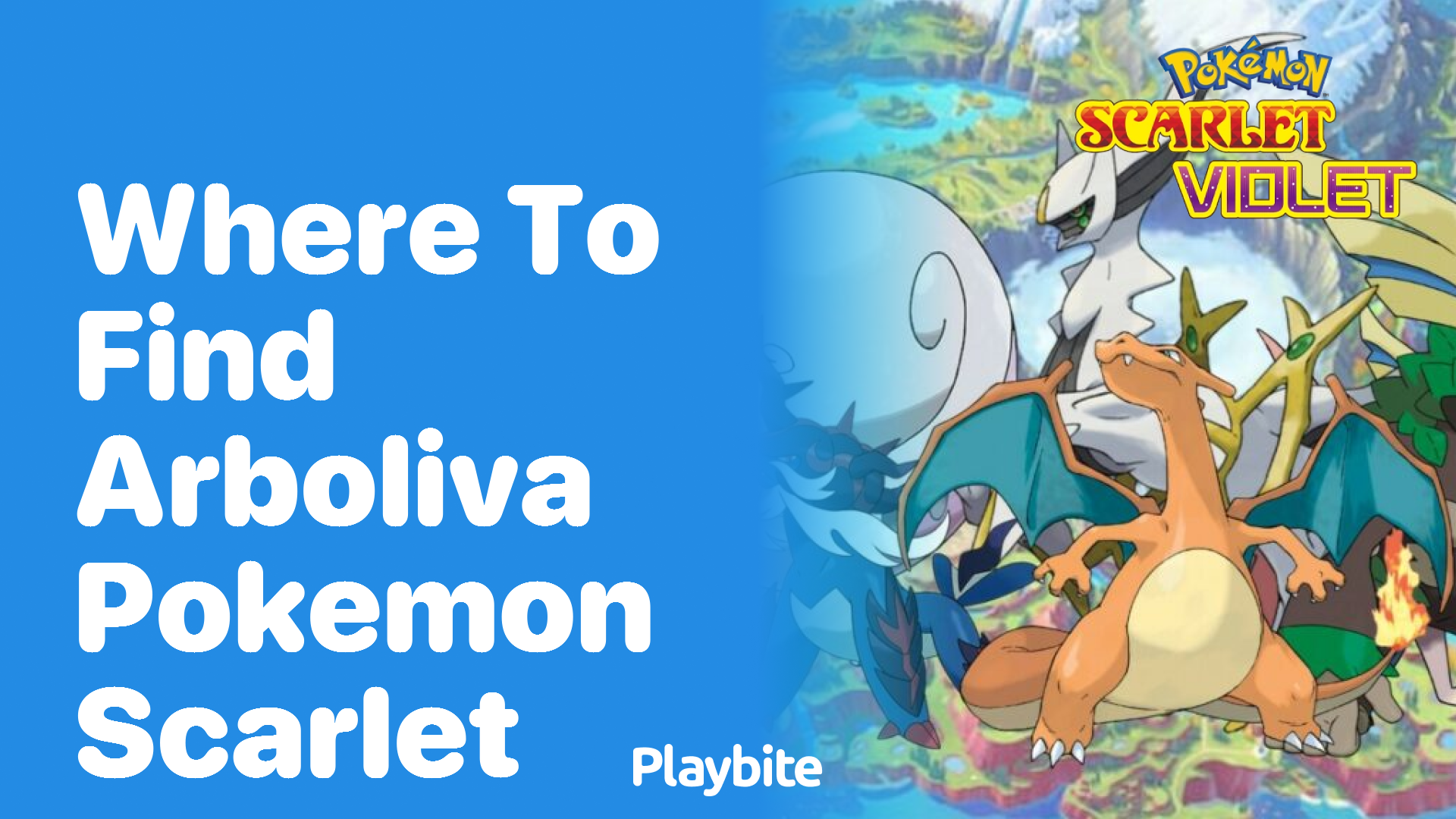 Where to Find Arboliva in Pokemon Scarlet