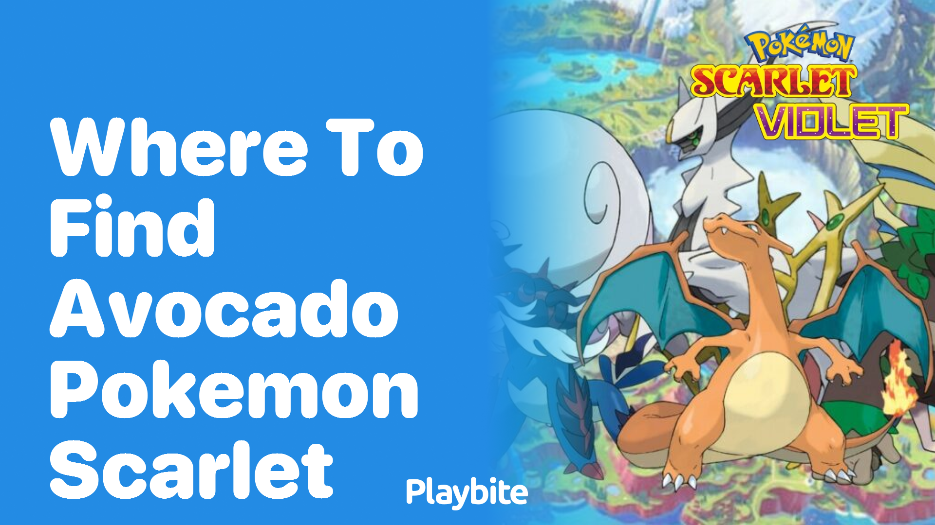 Where to find Avocado Pokemon in Scarlet