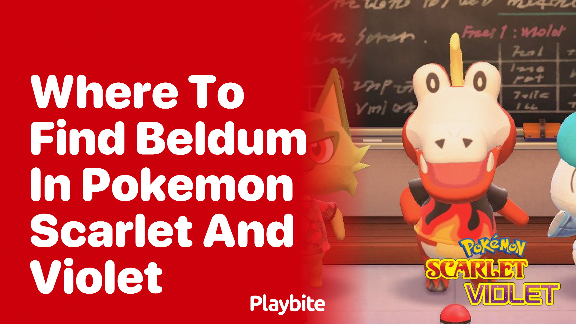 Where to find Beldum in Pokémon Scarlet and Violet