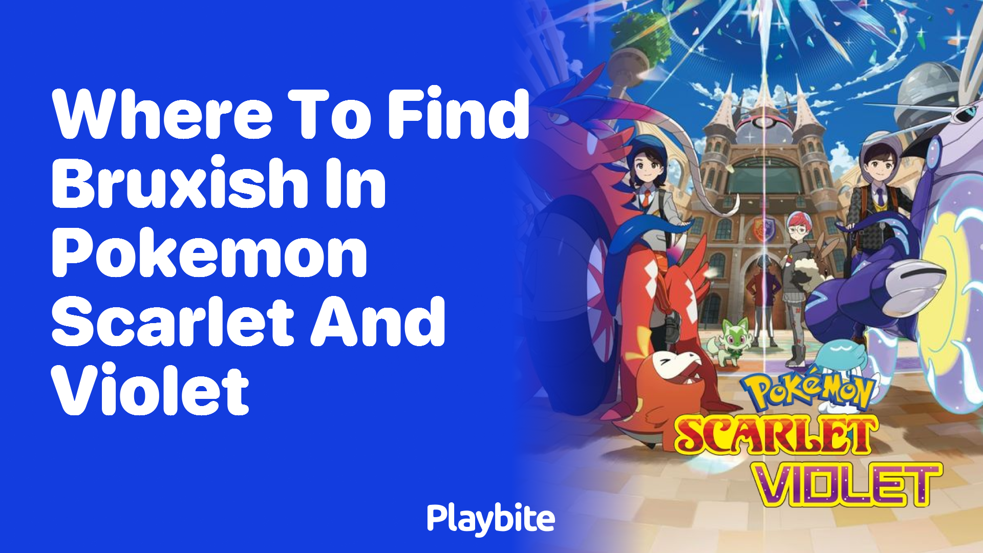 Where to Find Bruxish in Pokemon Scarlet and Violet