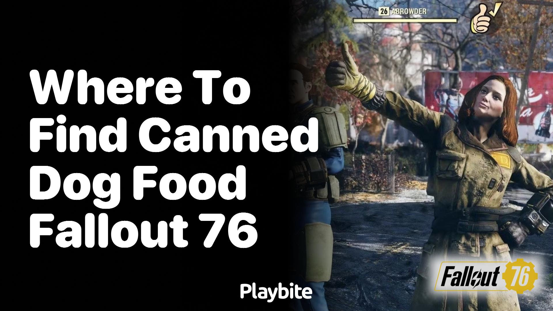 Where to Find Canned Dog Food in Fallout 76 Playbite