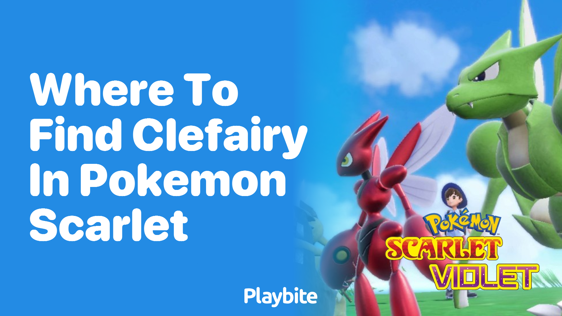 Where to Find Clefairy in Pokemon Scarlet