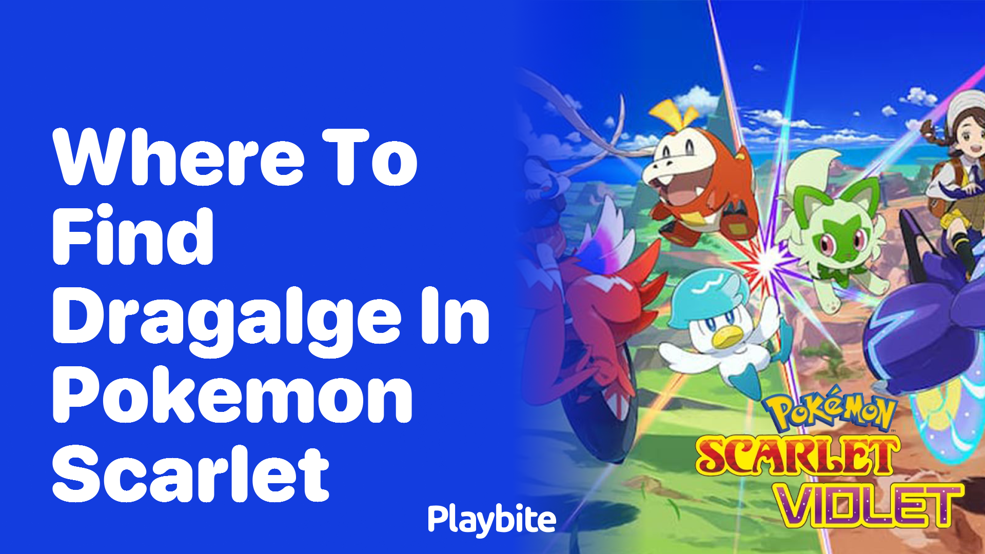 Where to Find Dragalge in Pokemon Scarlet