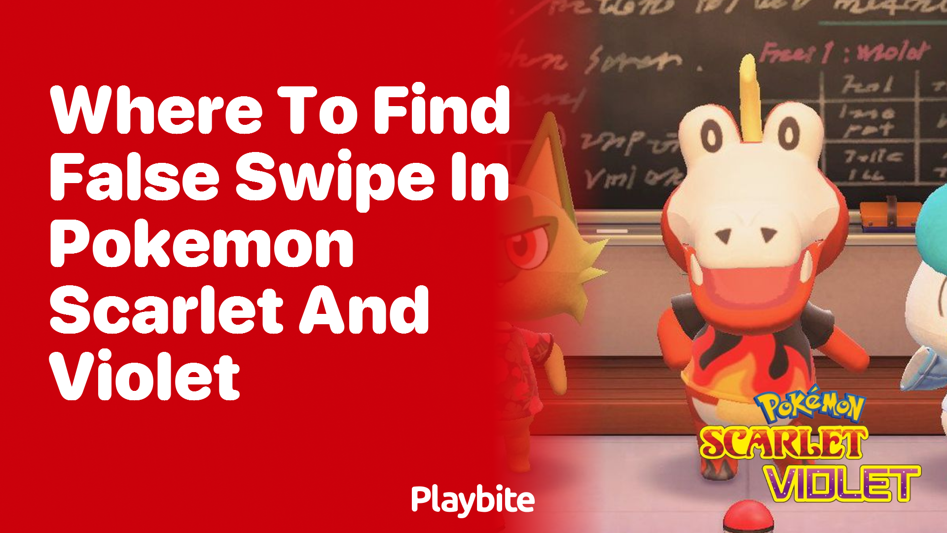 Where to Find False Swipe in Pokémon Scarlet and Violet