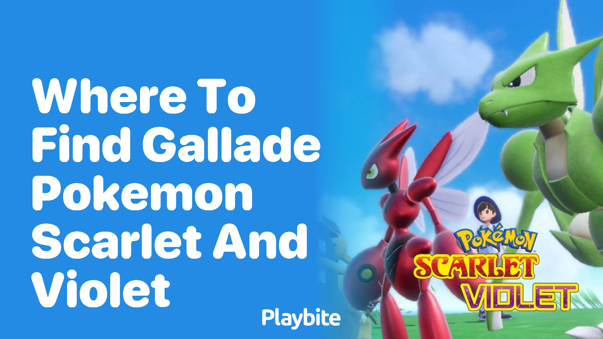 Where to Find Gallade in Pokemon Scarlet and Violet