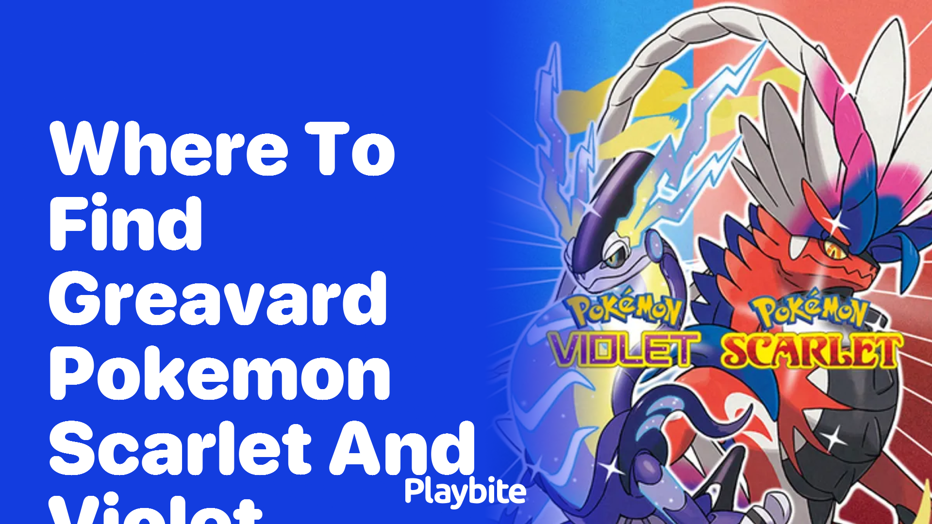 Where to Find Greavard in Pokemon Scarlet and Violet