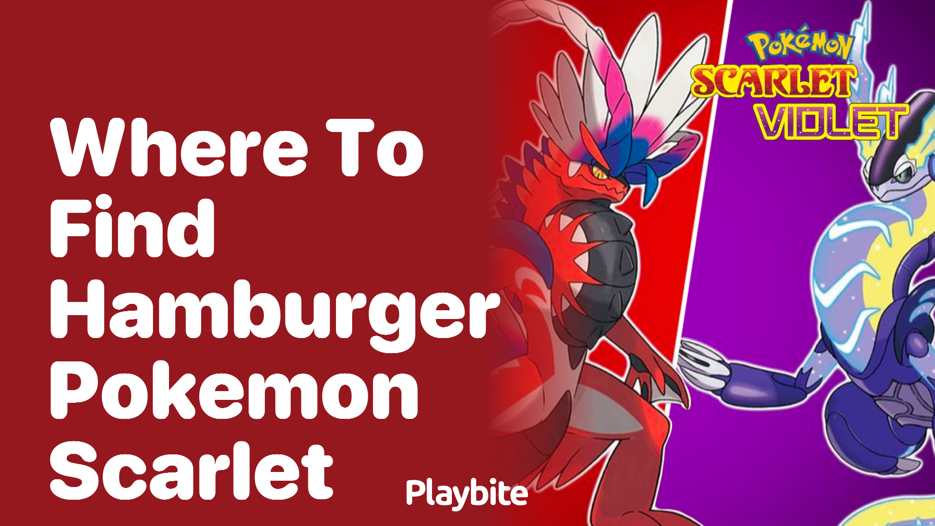 Where to Find the Hamburger Pokemon in Scarlet