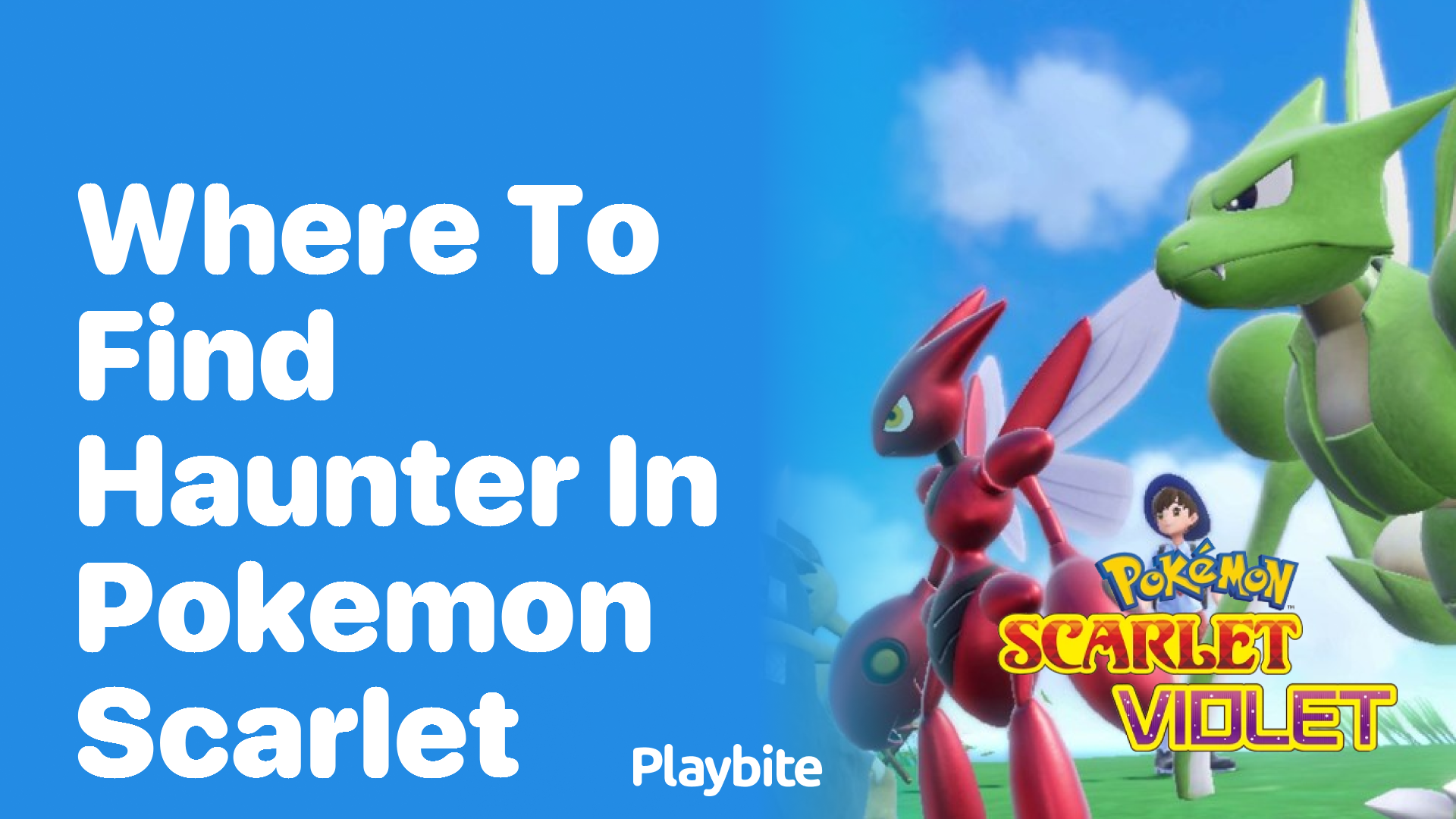 Where to Find Haunter in Pokemon Scarlet