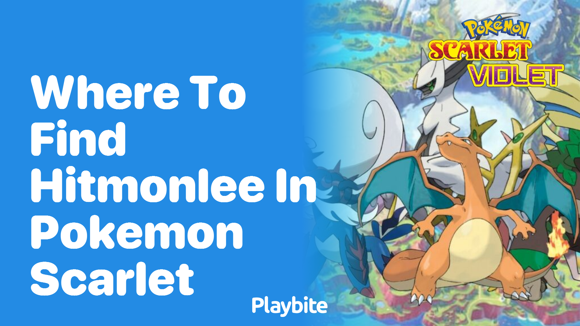 Where to find Hitmonlee in Pokemon Scarlet