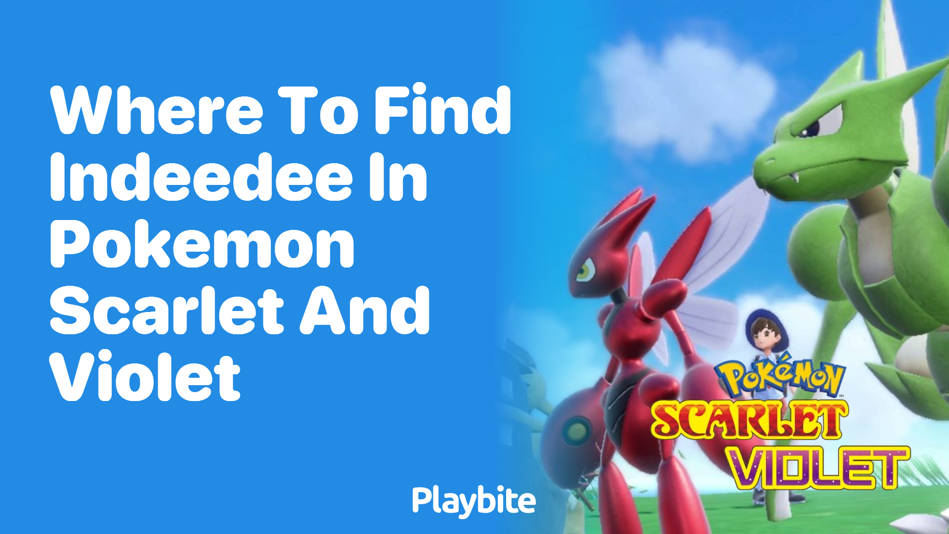 Where to Find Indeedee in Pokémon Scarlet and Pokémon Violet