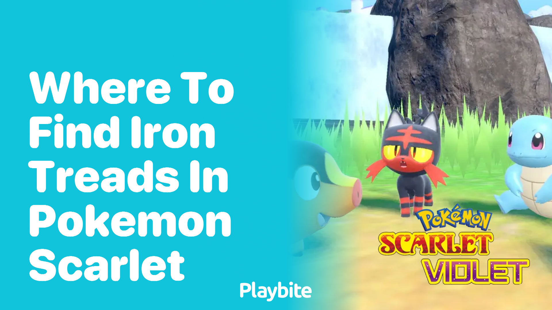 Where to find Iron Treads in Pokemon Scarlet