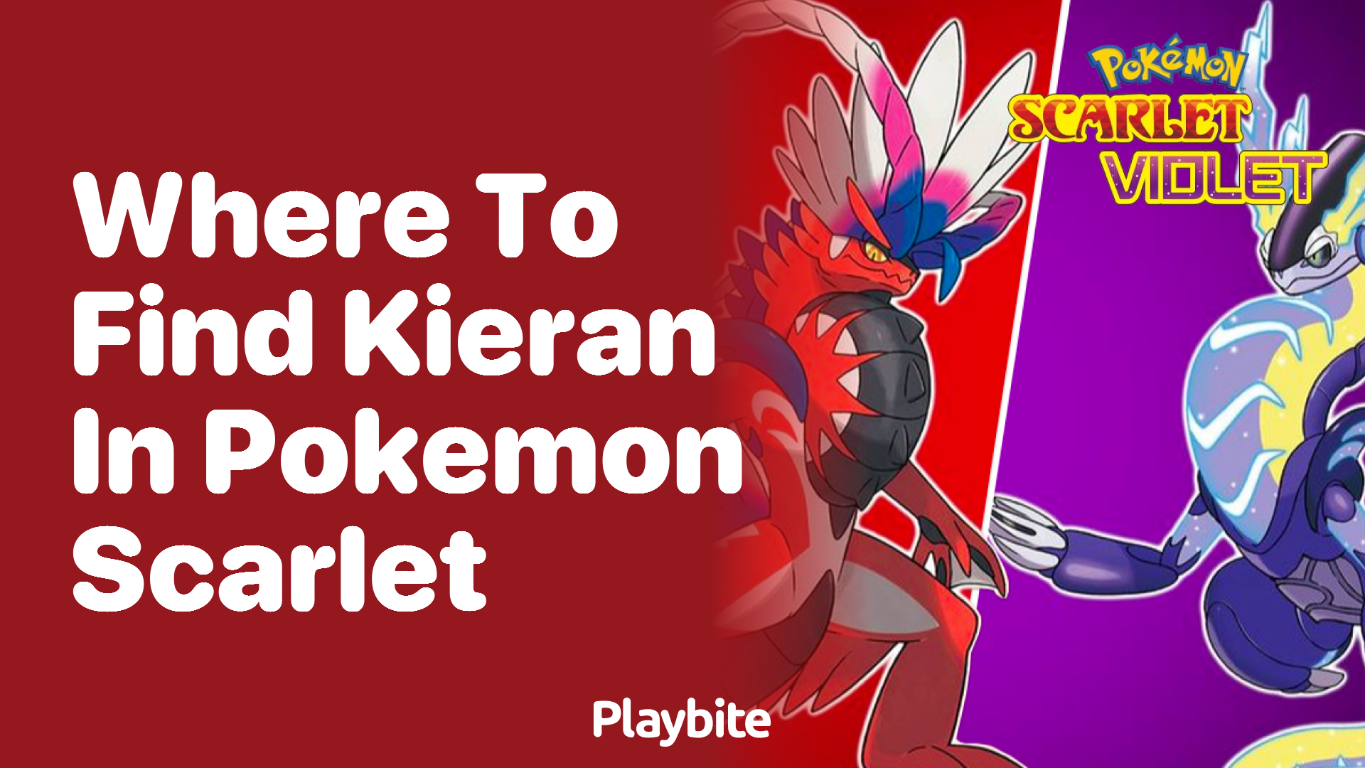 Where to Find Kieran in Pokémon Scarlet