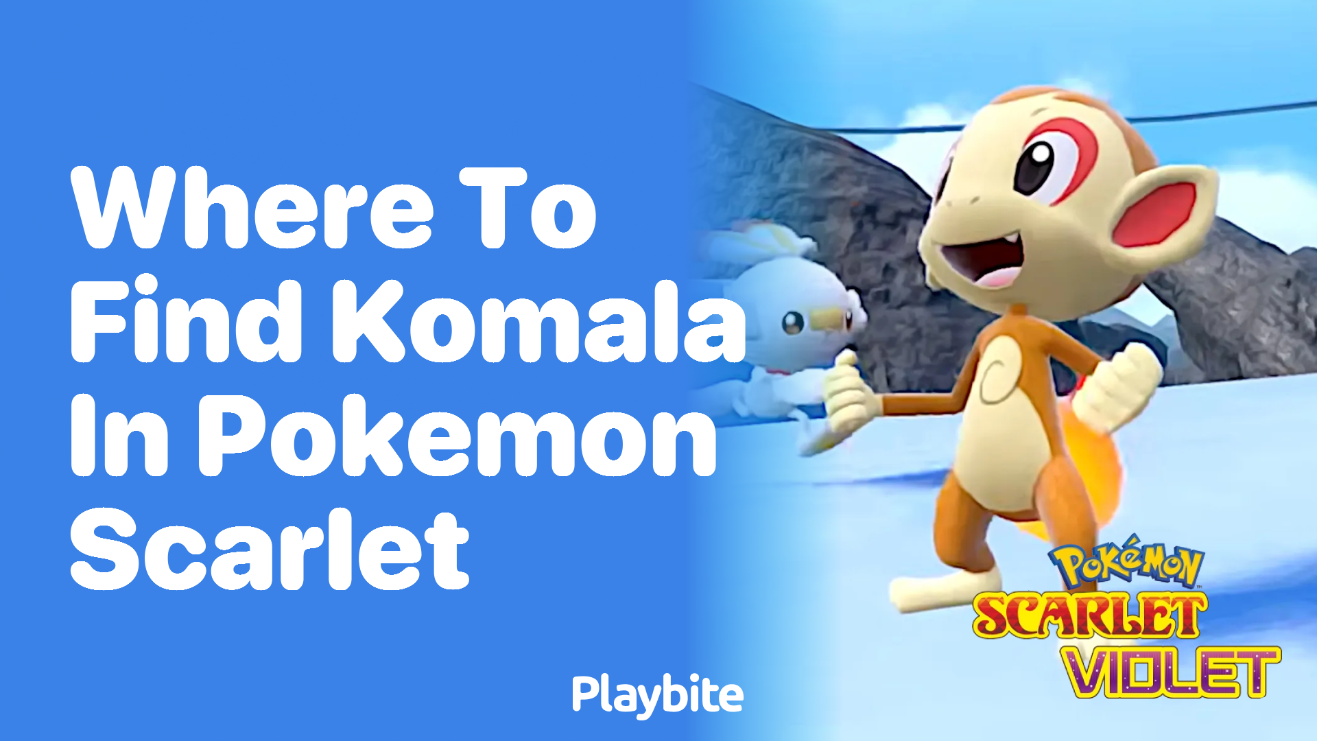 Where to Find Komala in Pokemon Scarlet