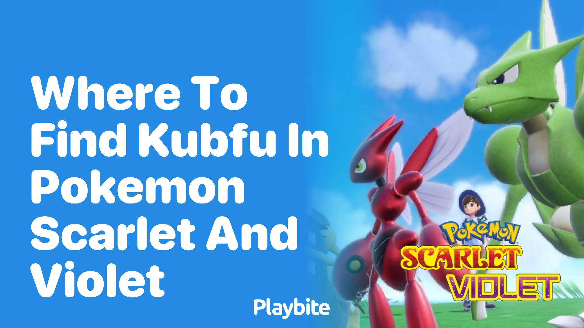 Where to Find Kubfu in Pokémon Scarlet and Violet