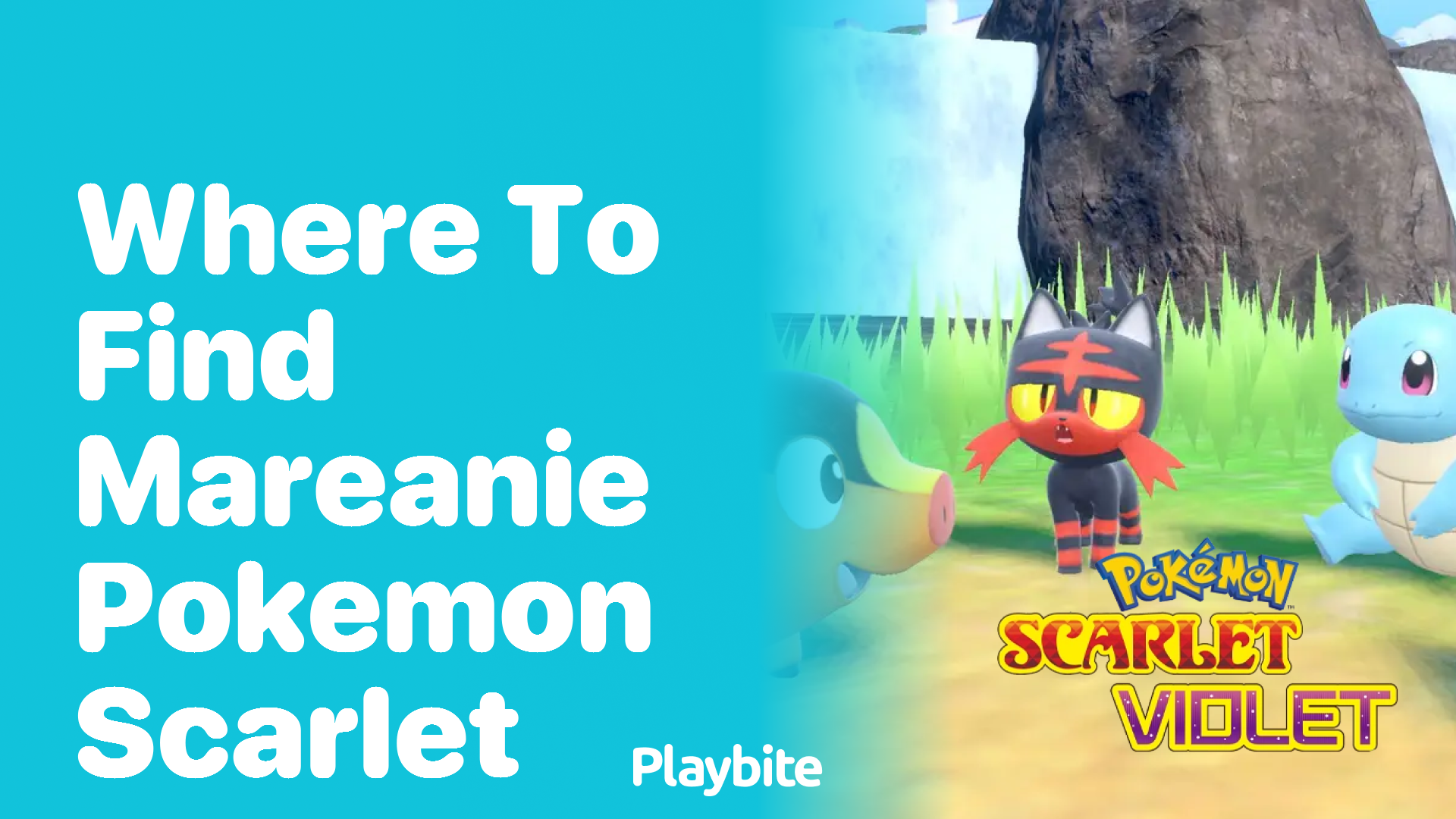 Where to Find Mareanie in Pokemon Scarlet