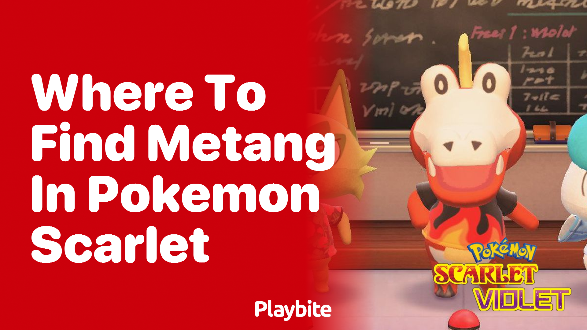 Where to Find Metang in Pokemon Scarlet