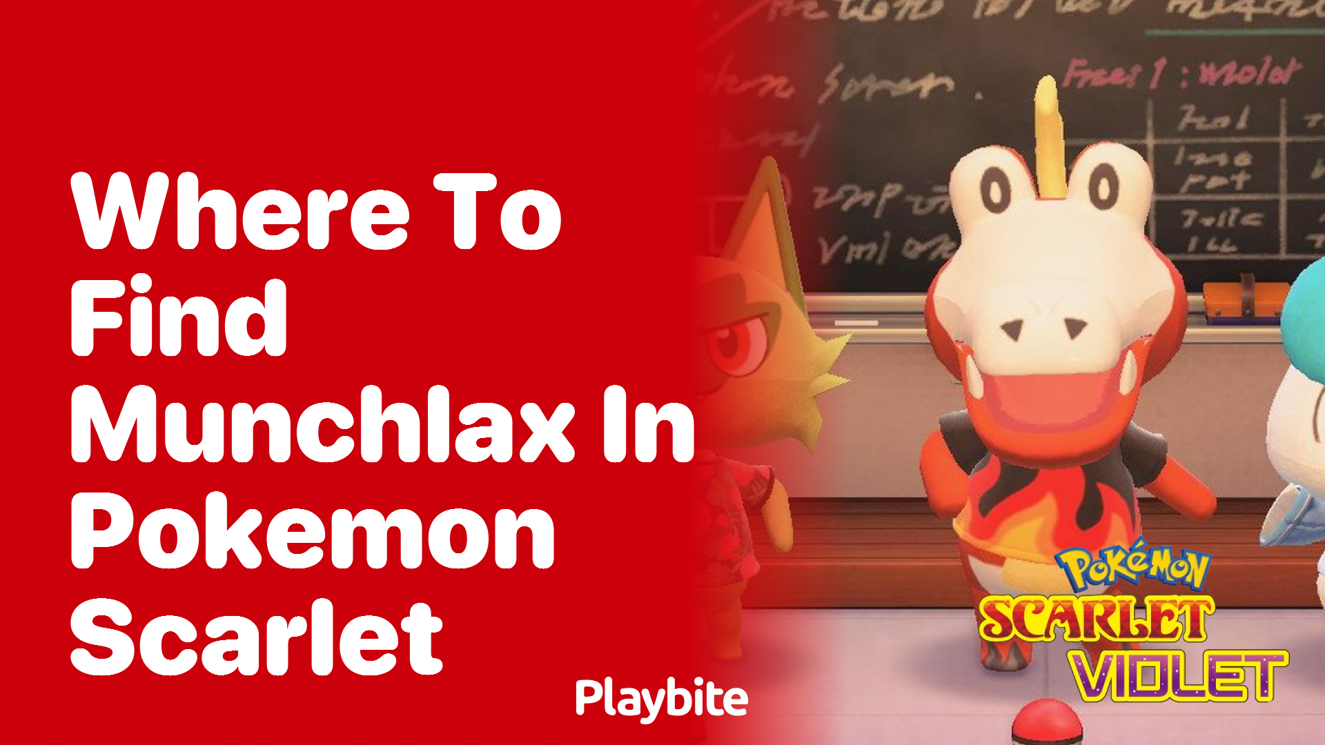 Where to Find Munchlax in Pokémon Scarlet