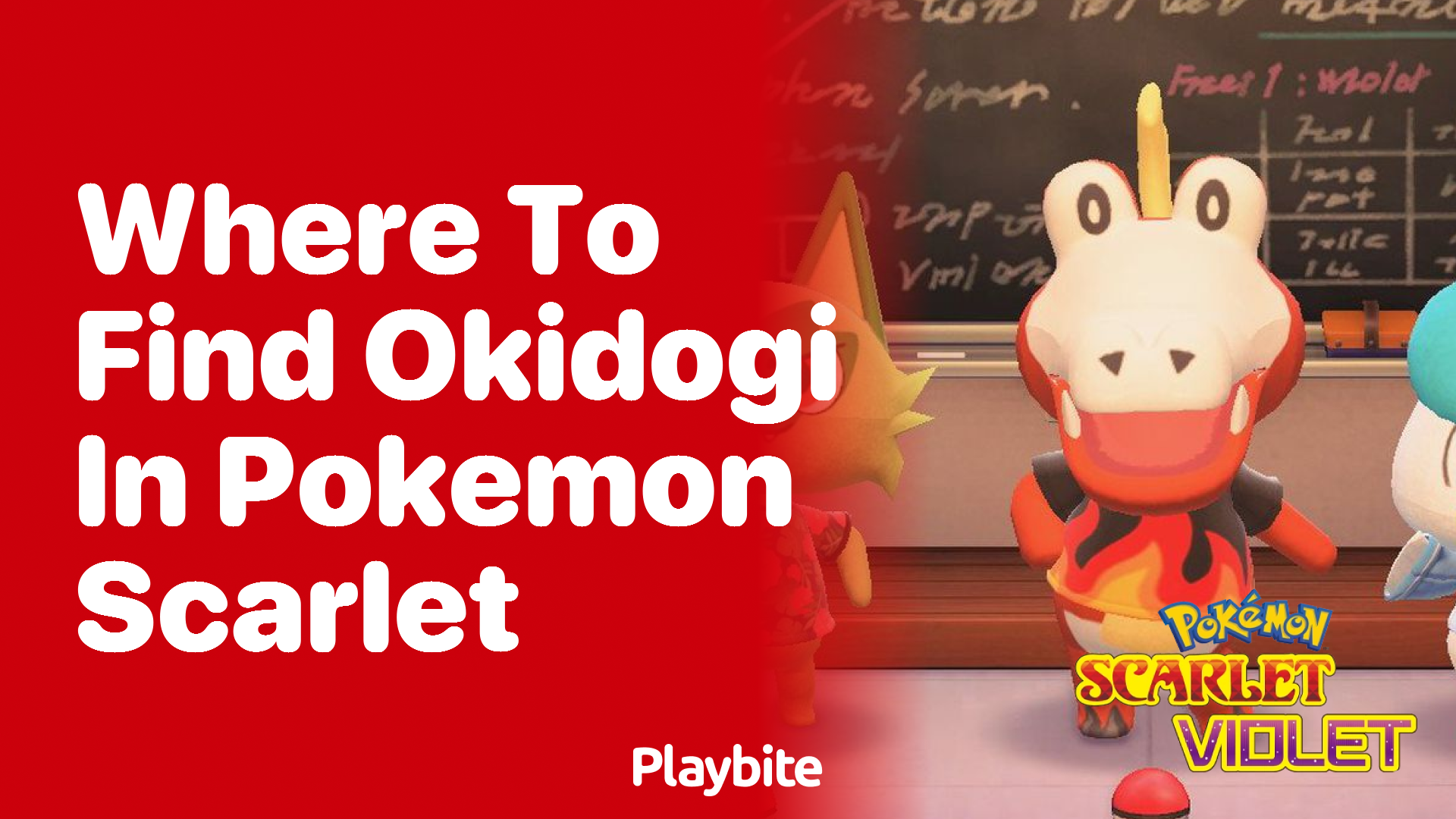 Where to find Okidogi in Pokemon Scarlet