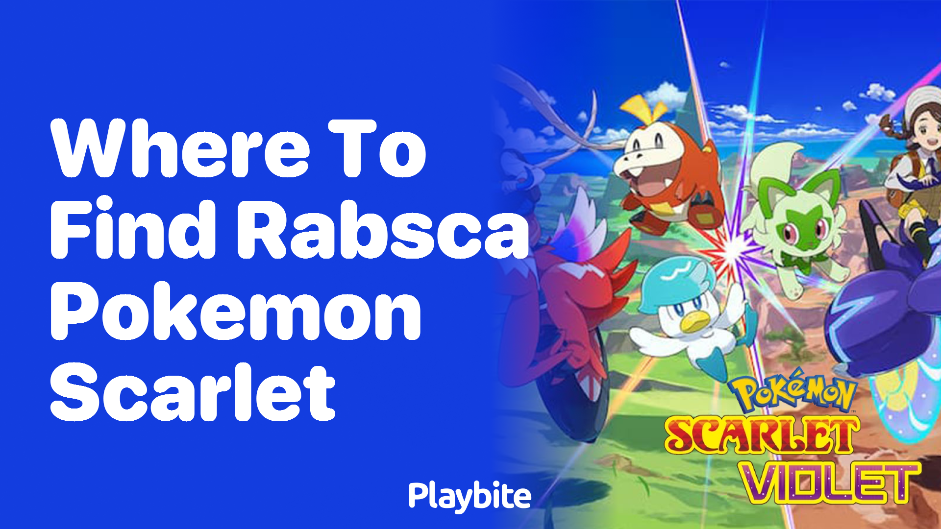 Where to Find Rabsca in Pokemon Scarlet