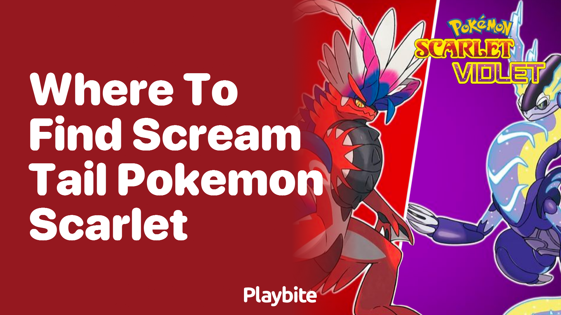 Where to find Scream Tail in Pokemon Scarlet