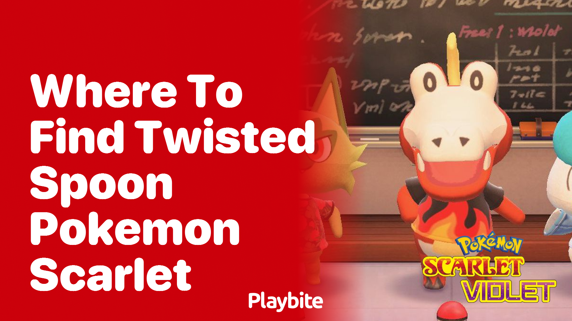 Where to Find Twisted Spoon in Pokemon Scarlet