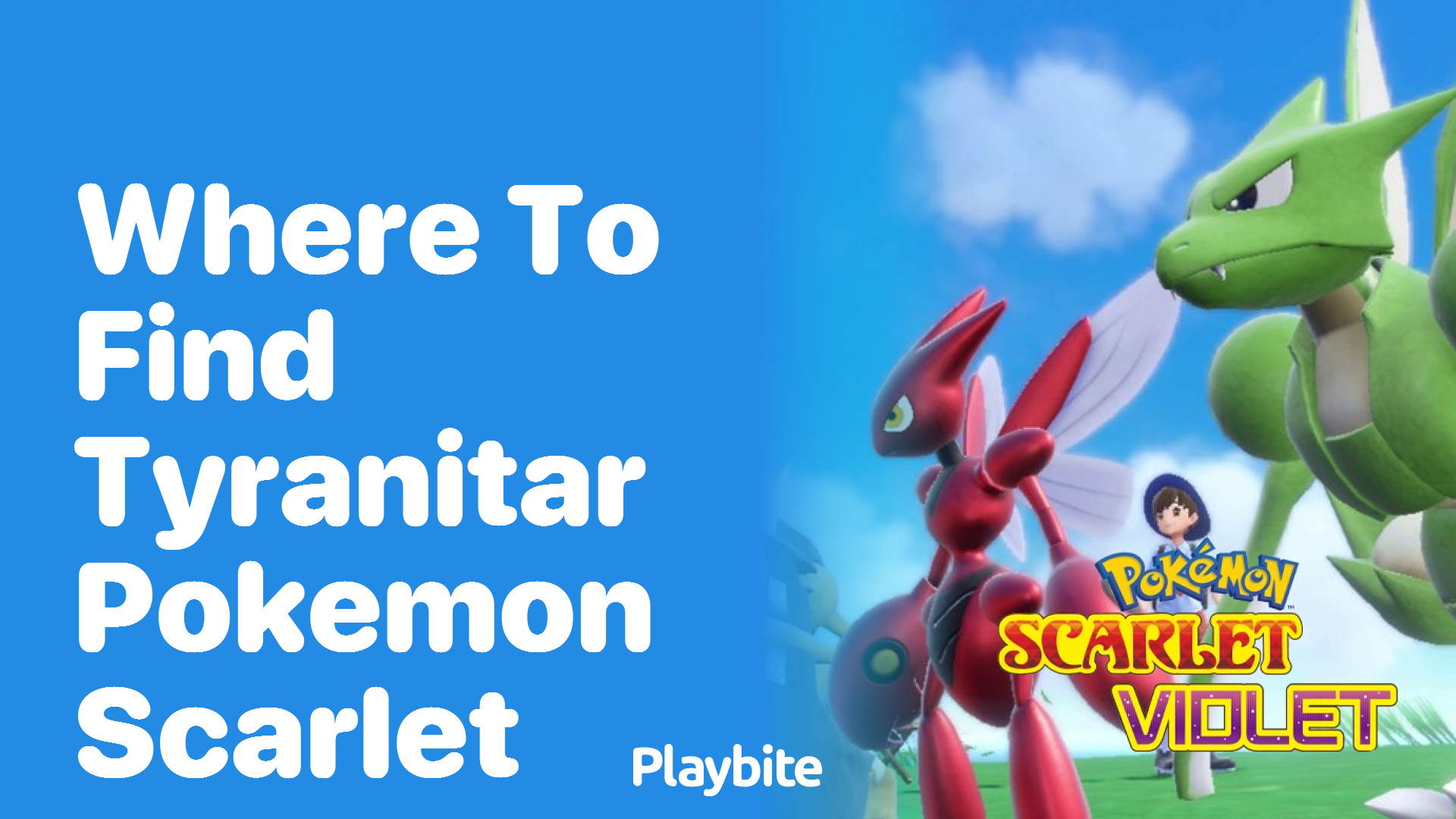 Where to Find Tyranitar in Pokemon Scarlet