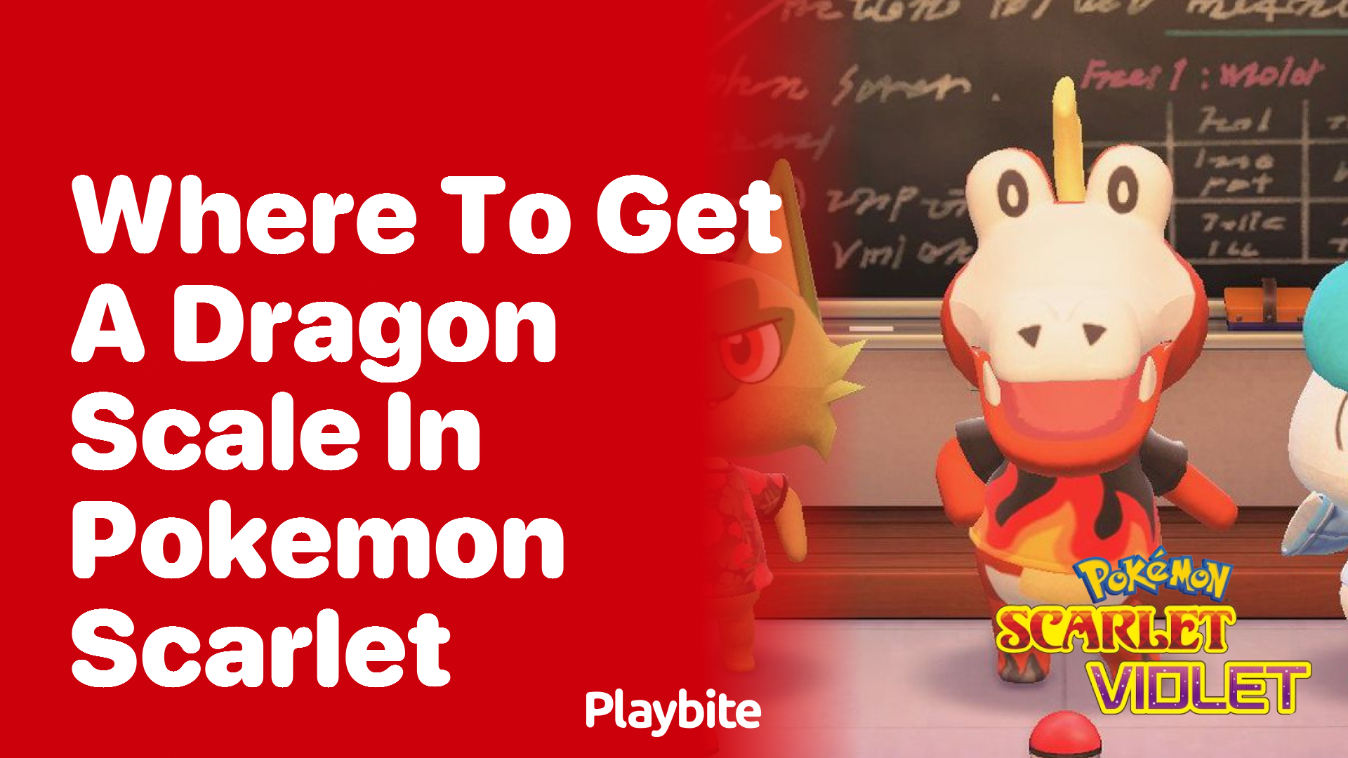 Where to get a Dragon Scale in Pokemon Scarlet