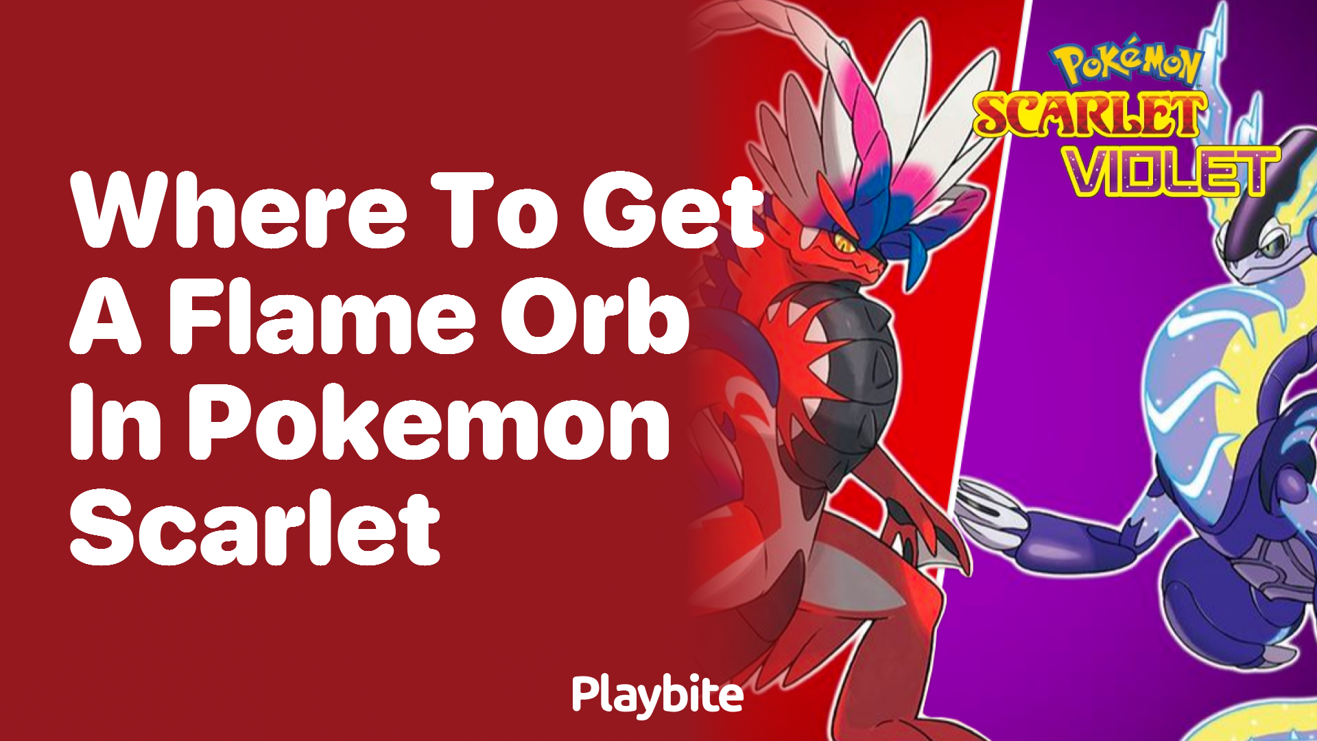 Where to Get a Flame Orb in Pokemon Scarlet