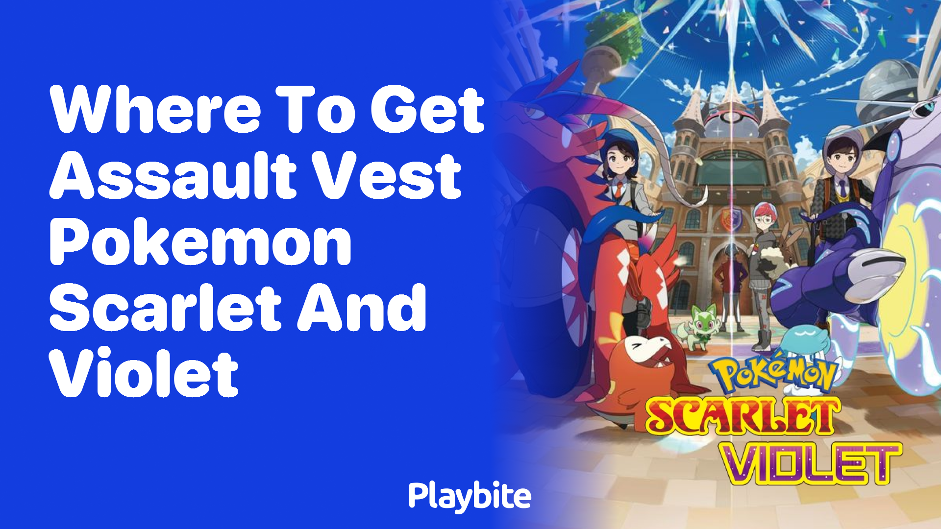 Where to get Assault Vest in Pokemon Scarlet and Violet