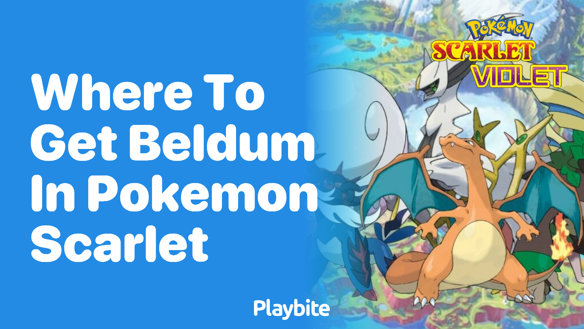 Where to get Beldum in Pokémon Scarlet