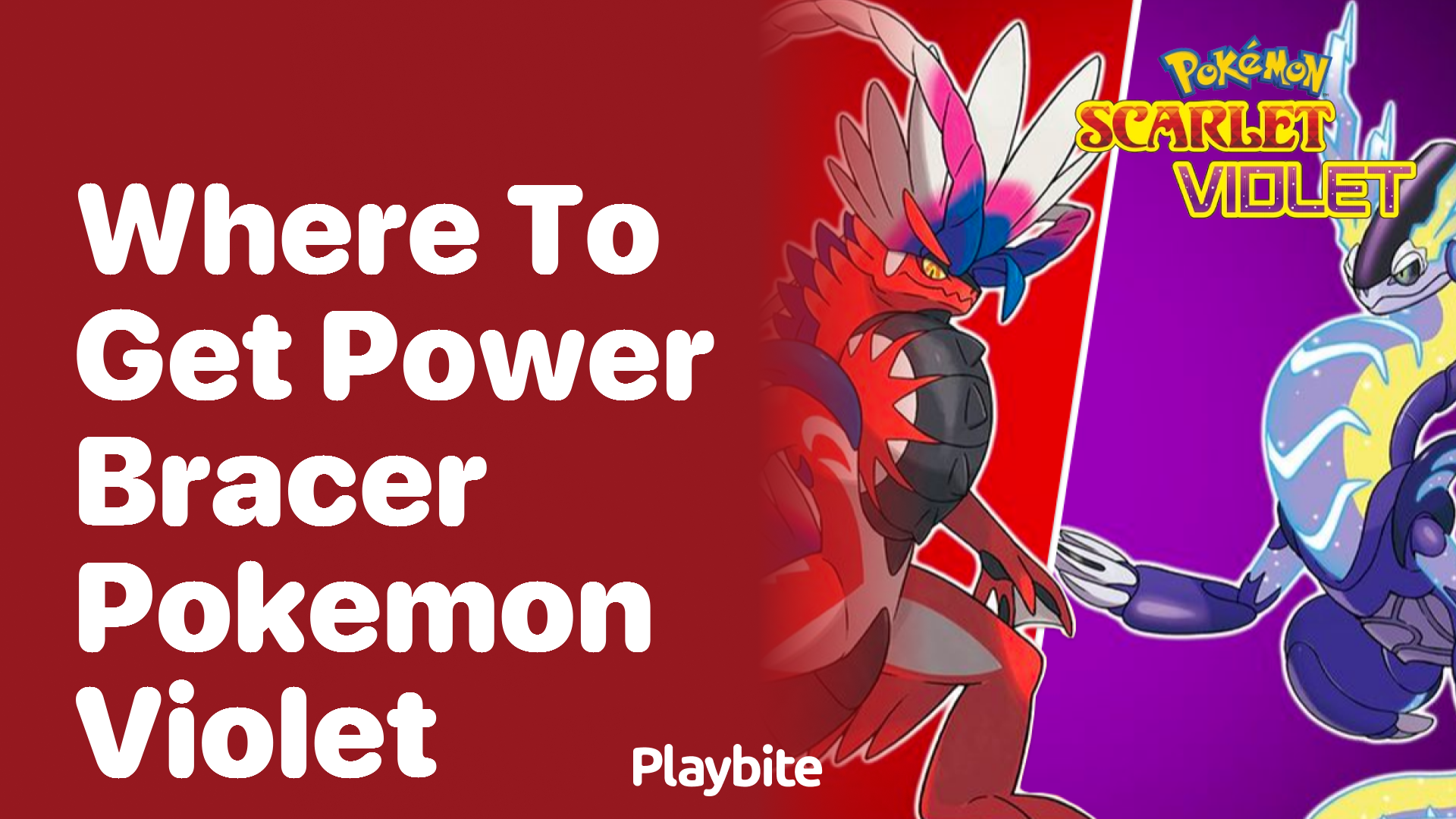 Where to get a Power Bracer in Pokemon Violet - Playbite