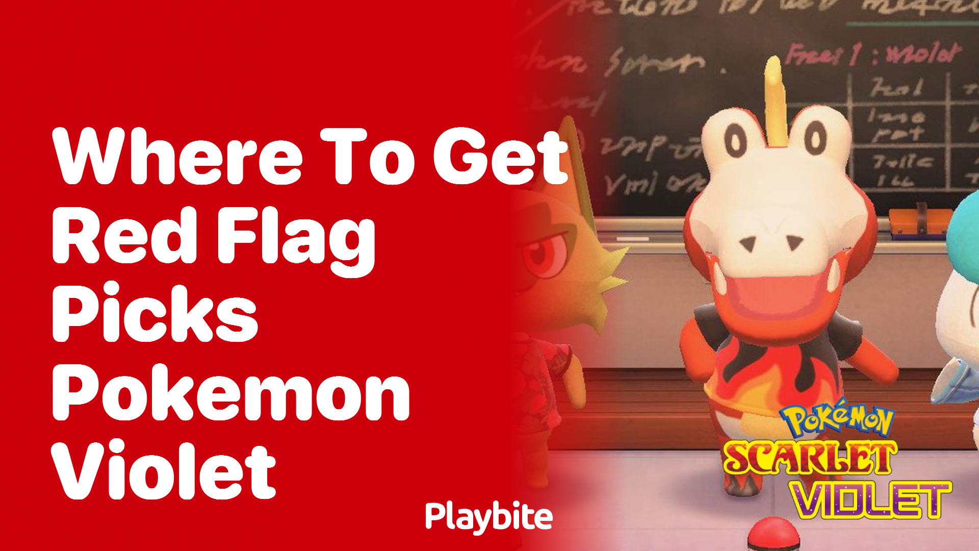 Where to get Red Flag Picks in Pokemon Violet - Playbite